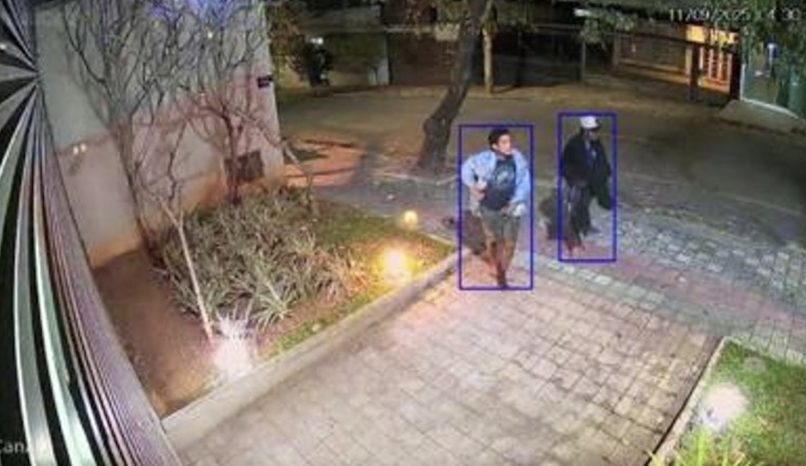 Câmera com inteligência artificial analisando e alertando